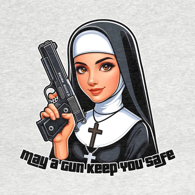 Gun Bless You by Rawlifegraphic